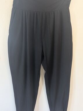 UEU Black Stretch Fabric Garment Women's Size XL